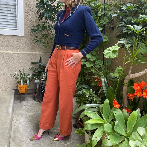 Vintage multicolored Gucci suede leather heels in original box - Picture 6 of 16